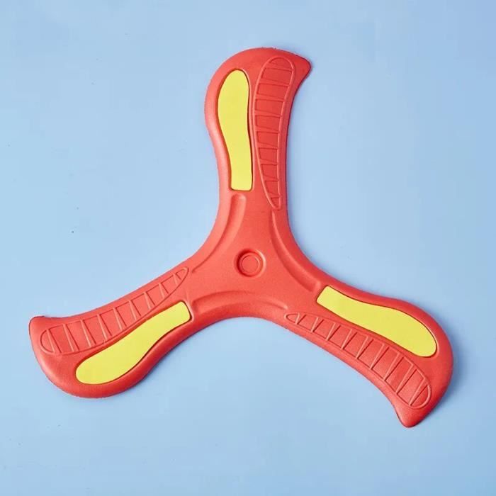 5 Boomerangs Luminescents En Mousse - Jouet Créatif Pour Enfants, Jeu Extérieur, Cadeau Anniversaire - 14x24 Cm, Couleurs Assorties - 7