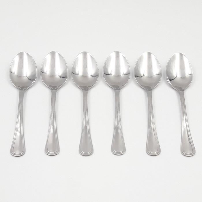 Cuillère De Service Inox Longue Toyvian – Pour Buffet, Cuisine Pro, Dimensions 19,5 Cm – Acier Inoxydable 304, Facile à Nettoyer