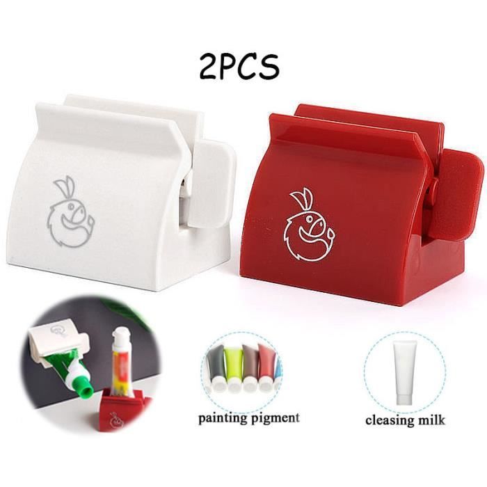 HAPPY-Presse-dentifrice Tube Roulant De Support De Distributeur De