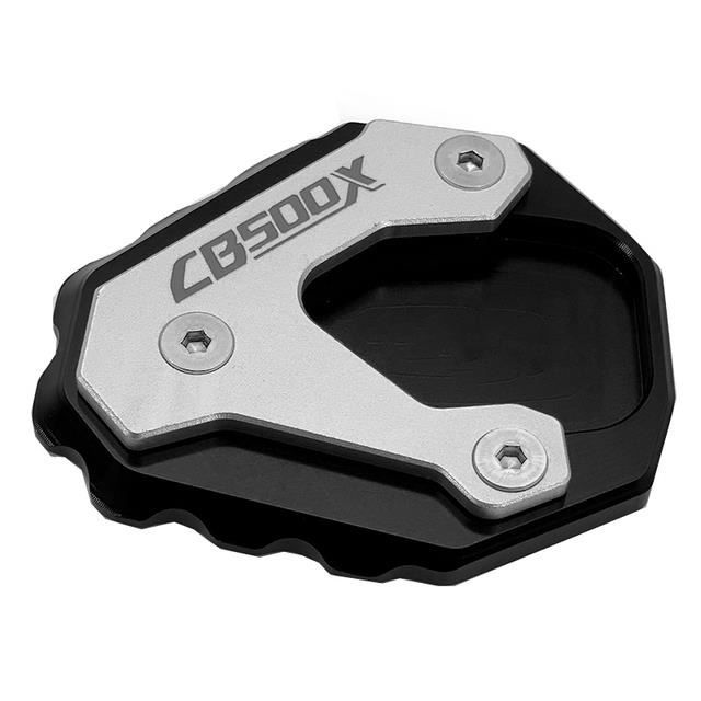 Per HONDA CB500X CB 500X CB500 X 2017-2018 2019 2020 2022 21 Moto Cavalletto Ingrandire Piastra Del Piede Cavalletto Laterale Ingranditore Estensione Pad Di Supporto (Color : Red A