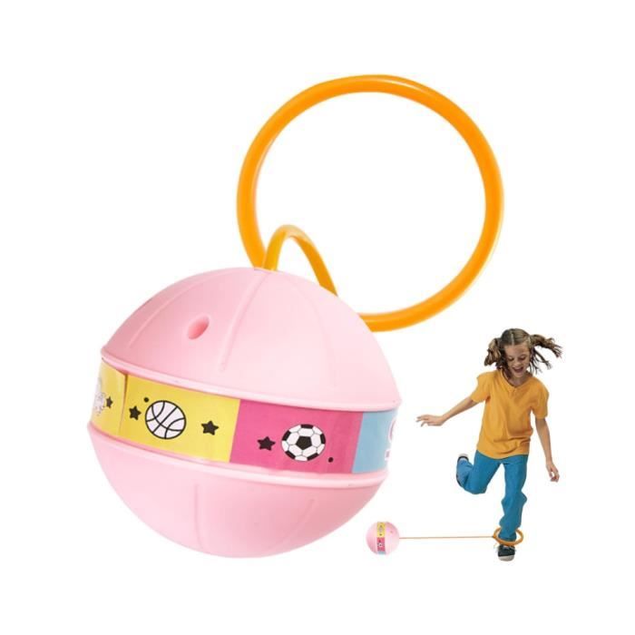 Ballon Saut à la Cheville,Corde À Sauter Lumineuse LED avec Ballon Rebondissant,Jeu D'Extérieur Éducatif Maison Jardin Vacances - Sport