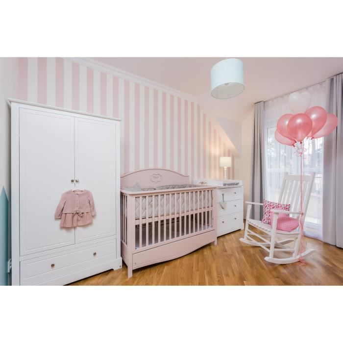 Ensemble De Meubles Maxi Pour Chambre Bebe Ines Blanc 7 Elements