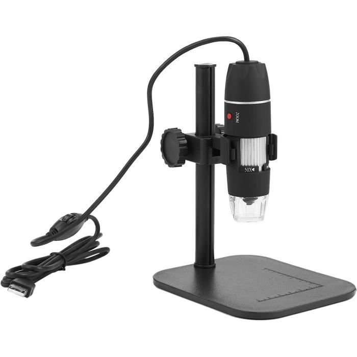 Numerique USB Microscope 50X 500X Microscope electronique 5MP USB 8