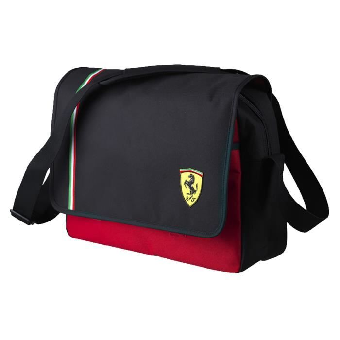 Sac à Dos Grand Format SCUDERIA FERRARI - Noir - Modèle Course 091260 02 - Marque Puma