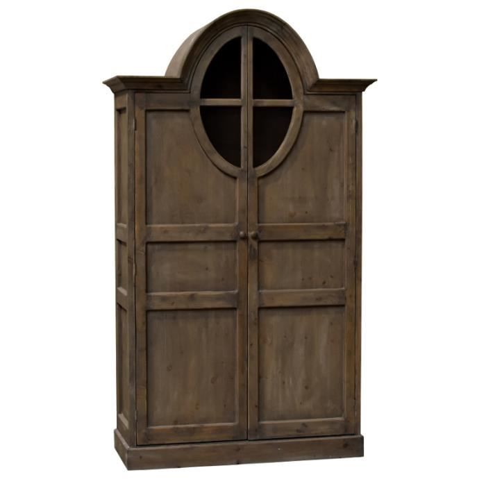 Armoire Chiffonnier Bahut Bibliotheque œil De Bœuf Grillage 191 Cm