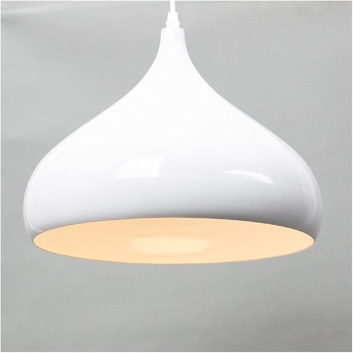 Yowei E27 Suspension Luminaire Moderne Macaron,Lustre Plafonnier Industrielle En Métal Style