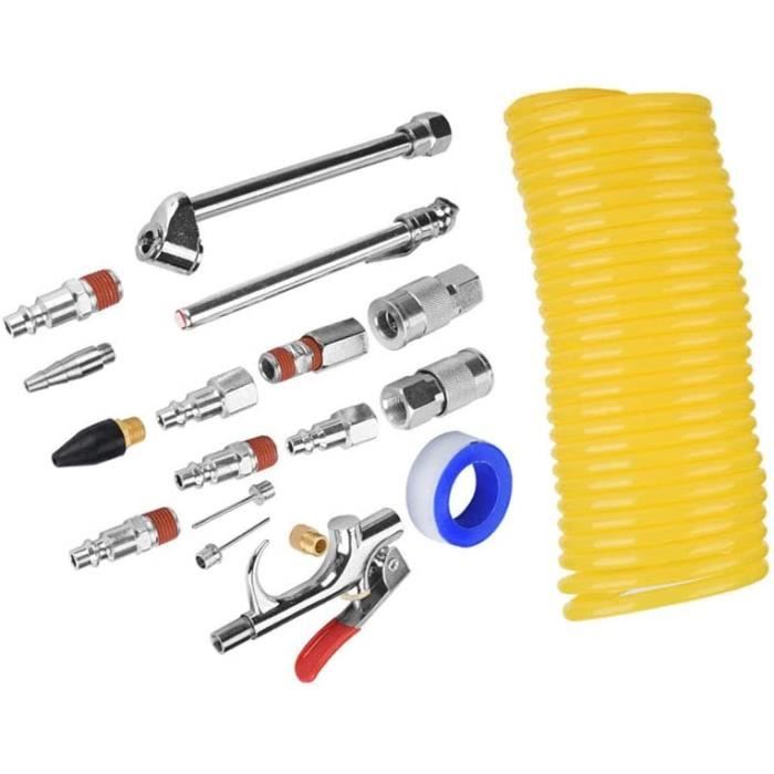 Adaptateur Flexible Pour Aérographe Oumefar - Raccord Laiton Pour Compresseur Air
