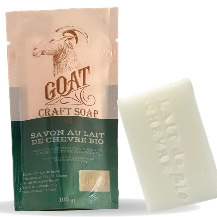 Savon Lait De Chevre Bio Nettoyant Visage Et Corps Exfoliant Problemes De Peaux Points Noirs Fabrication Francaise Artisanale Achat Vente Savon Syndets Savon Lait De Chevre Artisanal Cdiscount