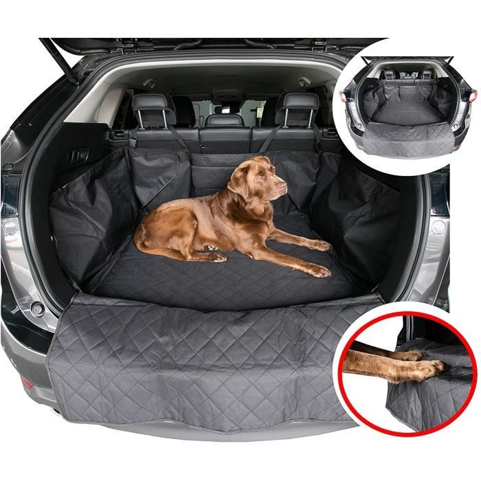 Bac De Coffre Imperméable Et Antidérapant Pour Chien - Protection Intérieur SUV/VTT - Sangles De Fixation, Côtés Rembourrés