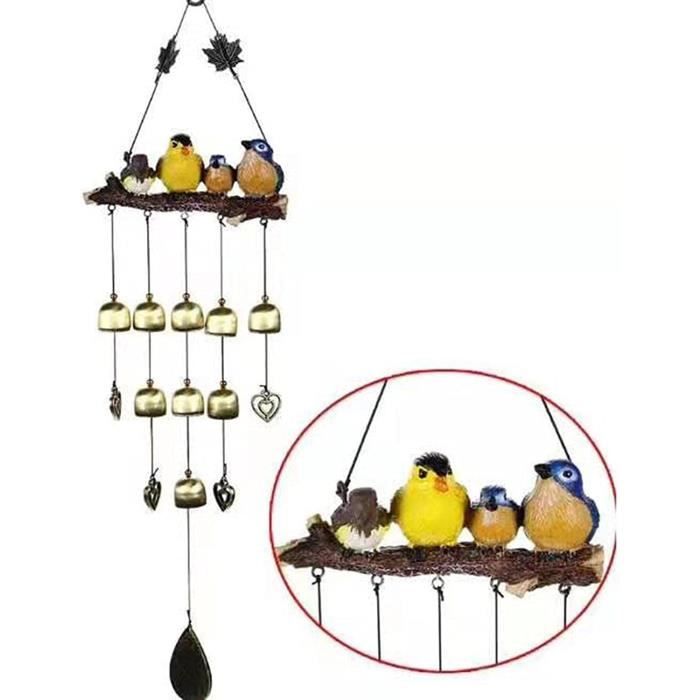 Carillon à Vent Japonais En Métal Vintage - Décoration De Jardin Et Maison, En Fonte Résistante Aux Intempéries | Carillon éolien Décoration Extérieure