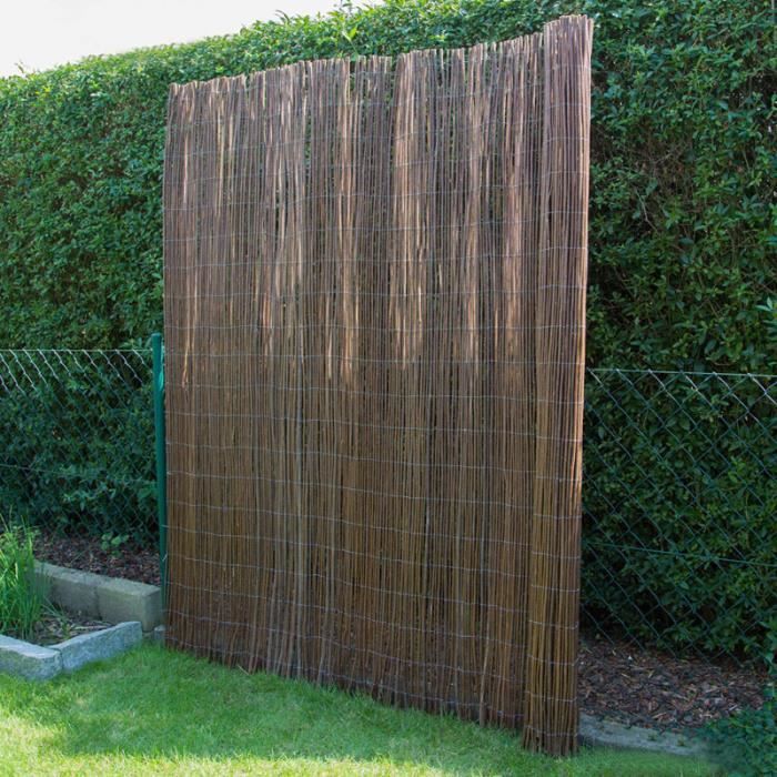 Sol Royal Canisse en Bambou SolVision B89 Fence haie Brise-Vue Brande Jardin terrasse Balcon 160x600cm Protection Regards Vent Soleil
