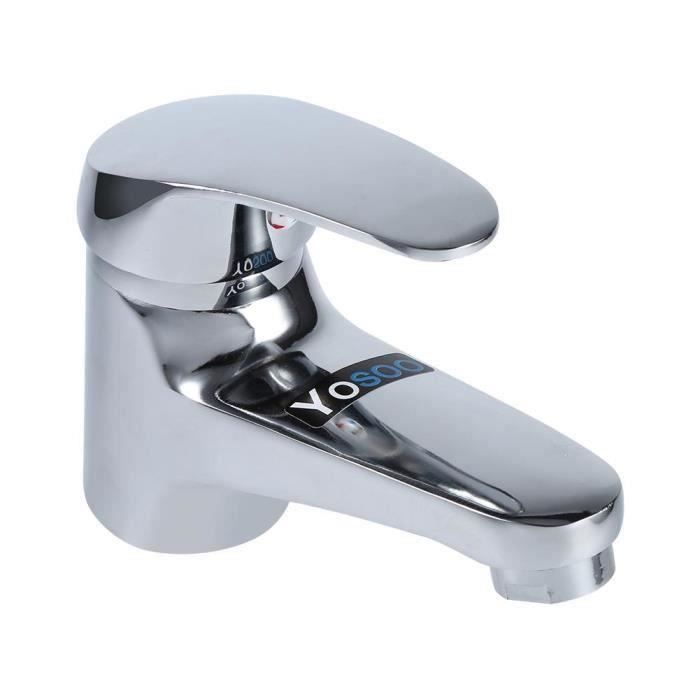 CEN Evier Eau Froide et Eau Chaude Mitigeur de Lavabo