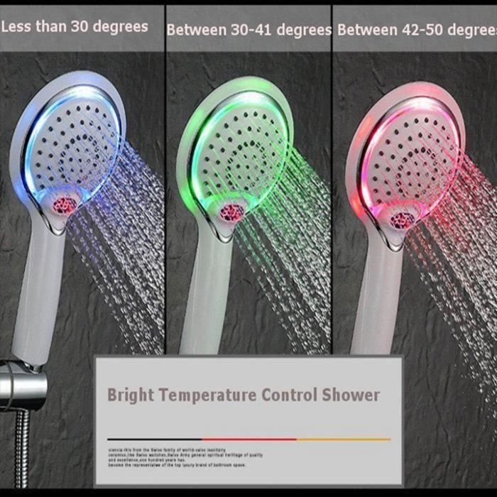 Minuteur De Douche Numérique étanche - Compte à Rebours Avec Alarme, Ventouse, économiseur D'eau Et D'énergie - 3