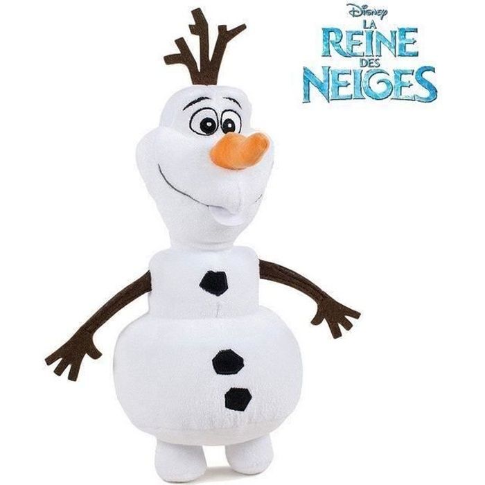 FROZEN REINE DES NEIGES Poupée en Peluche Olaf 30 cm - Cdiscount