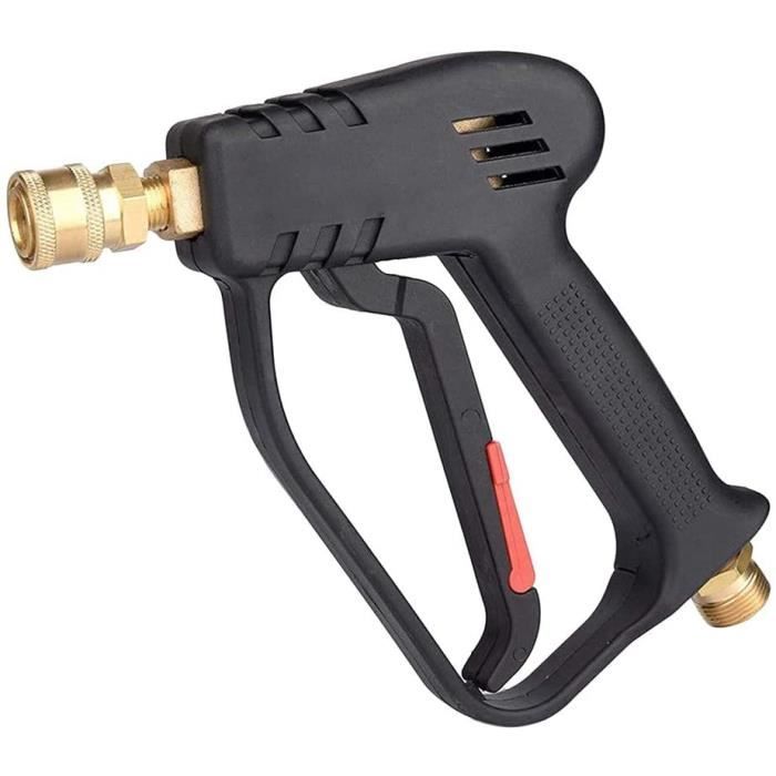 Pistolet nettoyeur haute pression 3000 psi avec raccord rapide 1-4 et