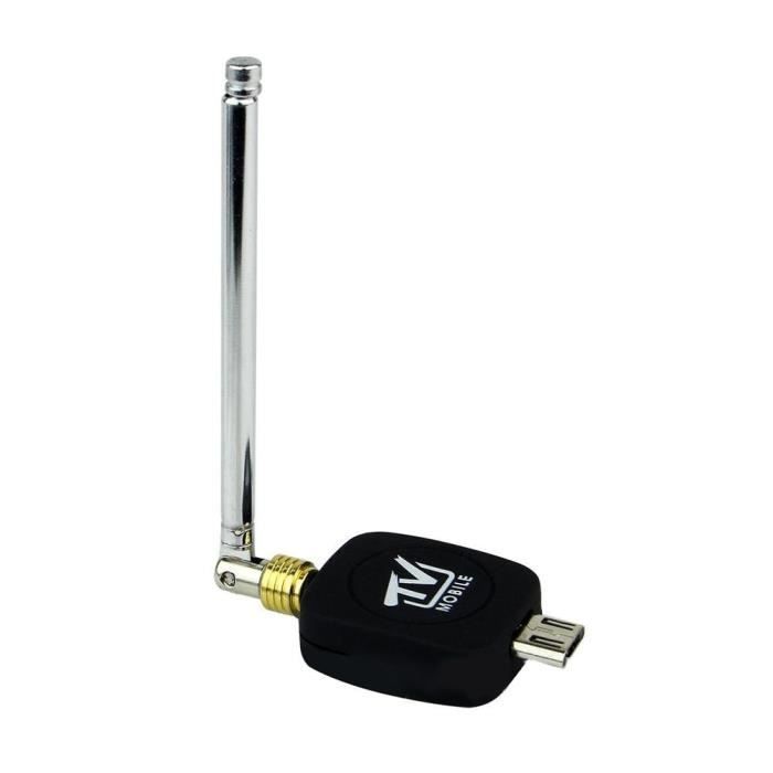 Récepteur-décodeur,Mini récepteur Micro USB DVB-T numérique pour