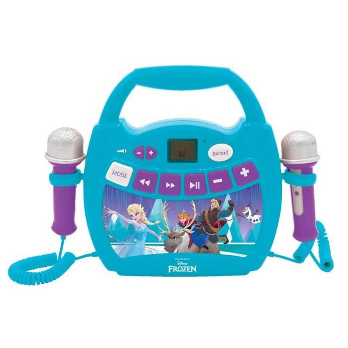 Lexibook Disney La Reine Des Neiges Elsa Anna Mon Premier Lecteur Musical Karaoke Avec Micros Sans Fil Fonctions Enregistre Achat Vente Micro Karaoke Cdiscount