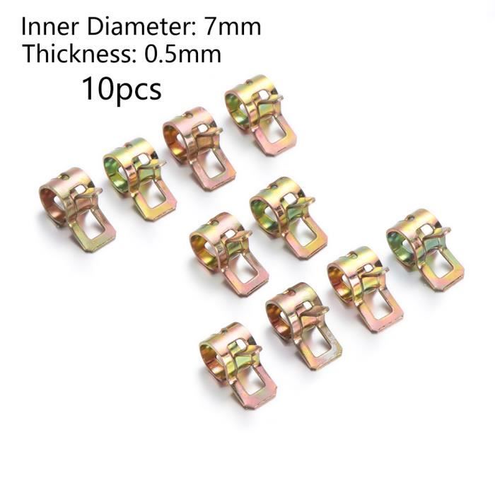 10 X 35MM-51MM Marine Qualité Clips Tuyau Acier Inoxydable Pinces EUR