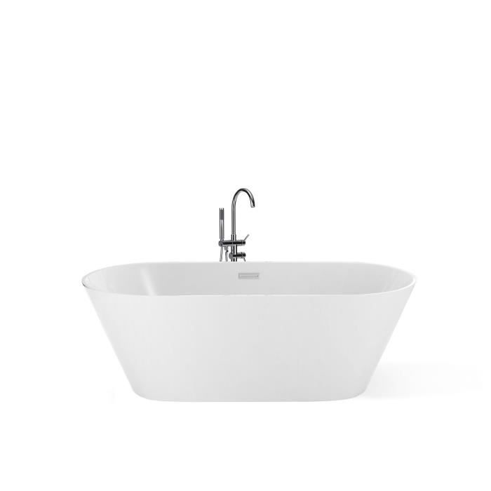 Acrylique Renforcé Polyuréthane Baignoire Ilot Ovale Acrylique Blanc Havana Iii Achat