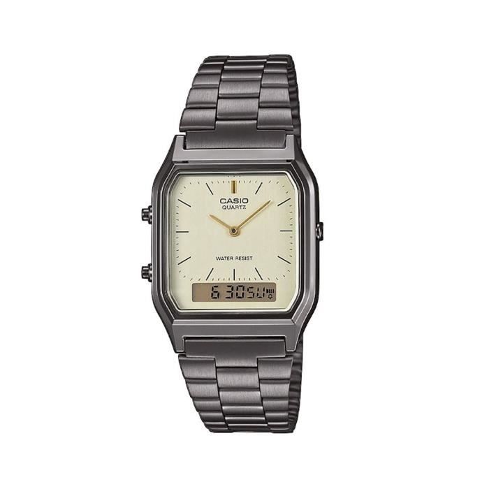 Montre casio rectangulaire clearance