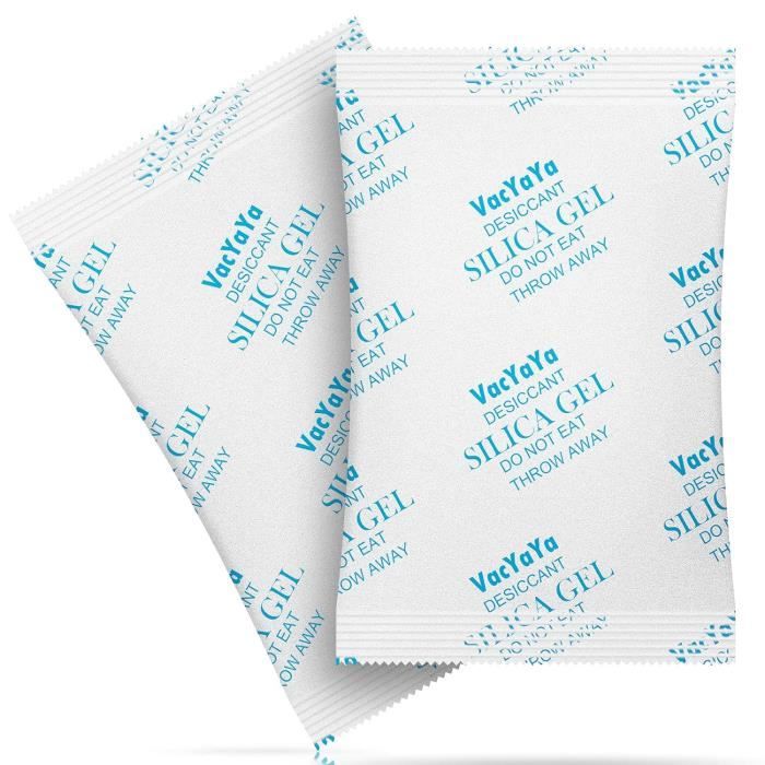 Lot De 200 Sachets Déshydratants 1g Gel De Silice - Absorbe Humidité Et Odeurs Pour Protection Parfaite
