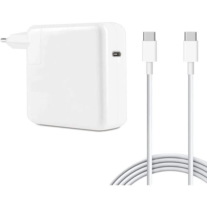 Chargeur Macbook Pro, 96W USB C Chargeur Mac Compatible pour