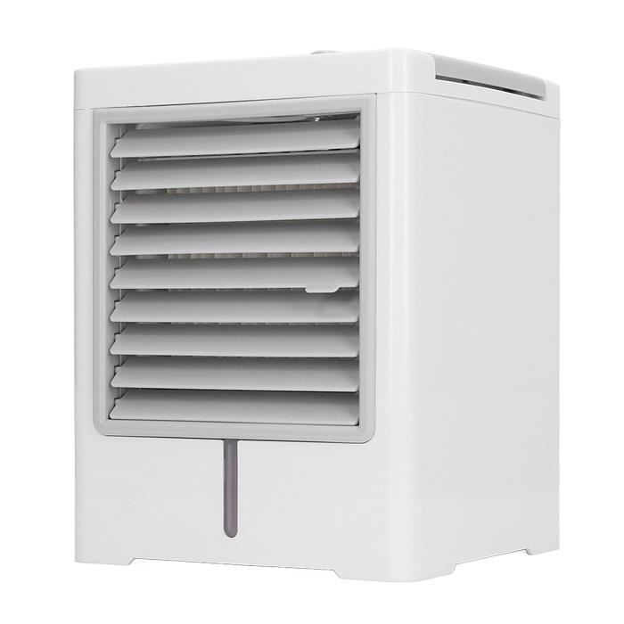 Refroidisseur D'Air Par Évaporation Extérieur Sans Fil – Portable, Léger, Rechargeable + Raccord Tuyau – Idéal Piscine, Jardin, Terrasse & Barbecue