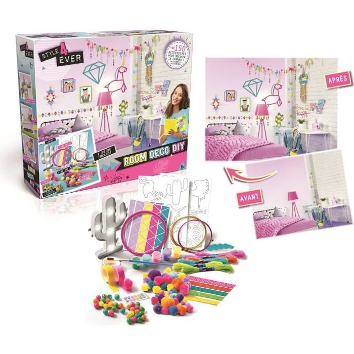 Coffret STYLE 4 EVER Room Deco DIY - Personnalise ta chambre ! - OFG 178 -  8 ans et + - Cdiscount Jeux - Jouets