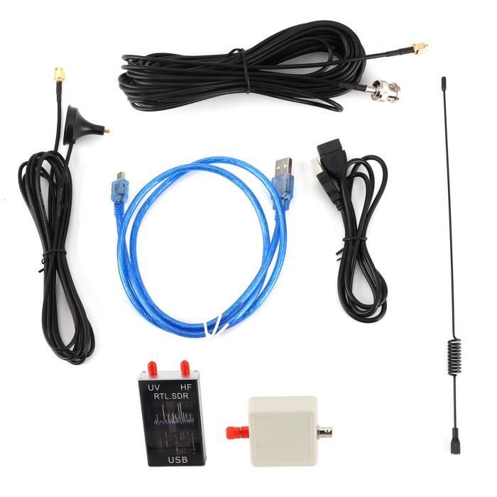 Receptor De Rádio Rtl Sdr 100khz A 1766mhz De Banda Completa | Frete grátis