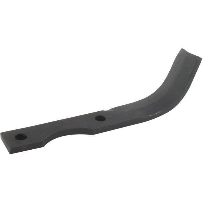 Couteau de fraise gauche pour fraise arrière adaptable sur PASQUALI modèles 495, 498, 532 et 938 - L: 172mm