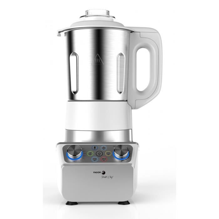 FAGOR FG142 Blender chauffant petit chef 1000 W 2,5 L Bol inox