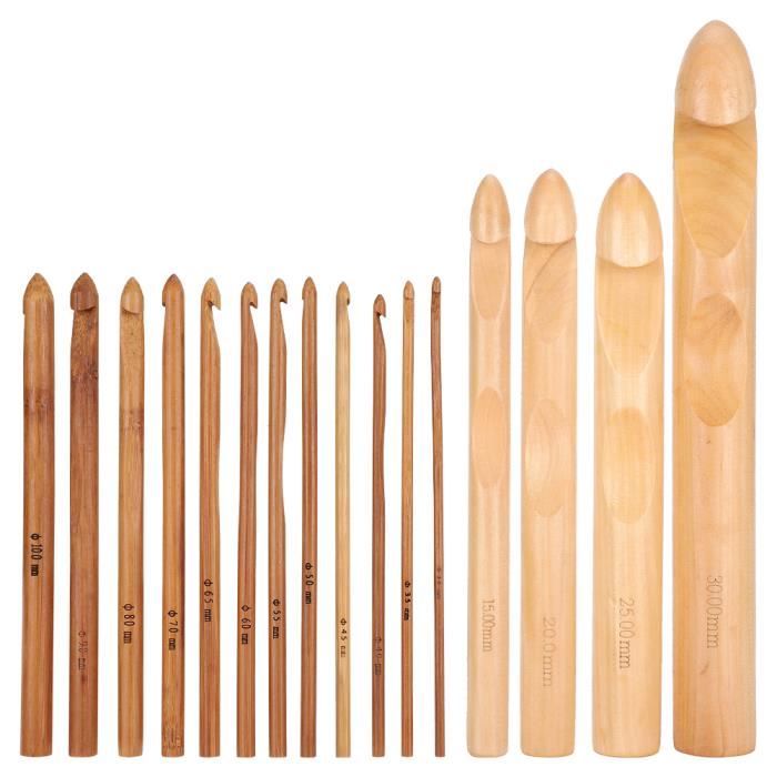 Aiguilles à Tricoter KnitPro 3.75mm Bois - Pointes Parfaites Pour Tricot Doux Et Léger