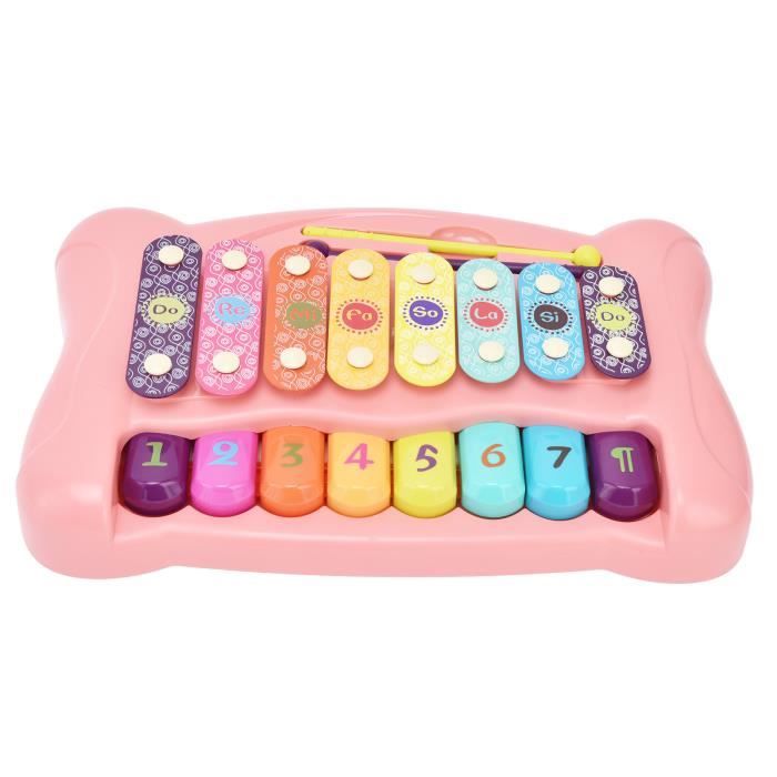 Fdit jouet de piano de xylophone musical Bébé Piano Xylophone Jouet
