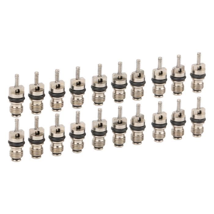 Noyau De Valve Haute Pression En Cuivre Pour Climatisation Auto – Pack De 20 – Universel Peugeot & Autres