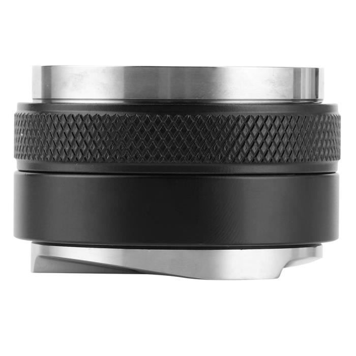 Normcore Kit de barista 7 en 1 de 58,5 mm : tamper le café, outil distributeur, WDT avec support, entonnoir de dosage, ensemble d'écran de palette, tapis de bourrage compact, support de