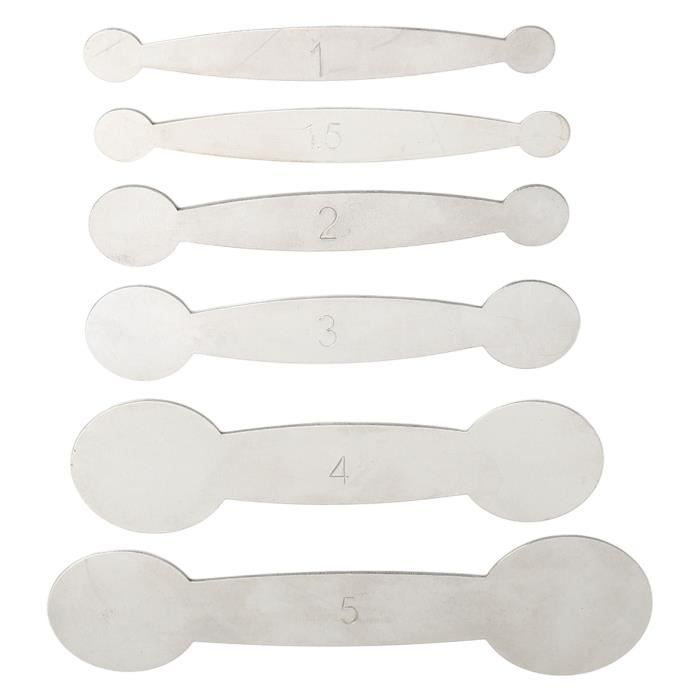 Kit De Réparation Tampons Clarinette 6 Pièces - Anneaux De Nivellement En Métal Pour Entretien Instrument à Vent - 12