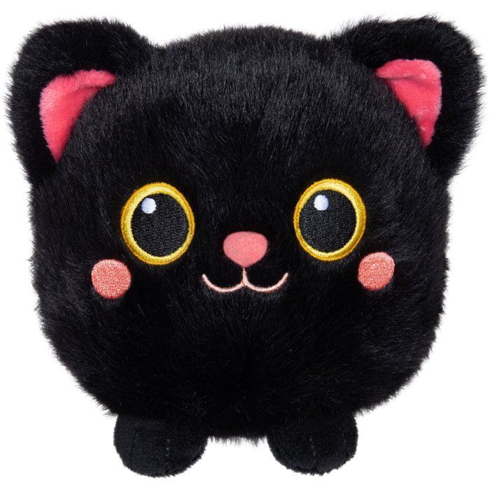 Peluche Moko Maru Kitty - GIPSY TOYS - 20 cm - Noir