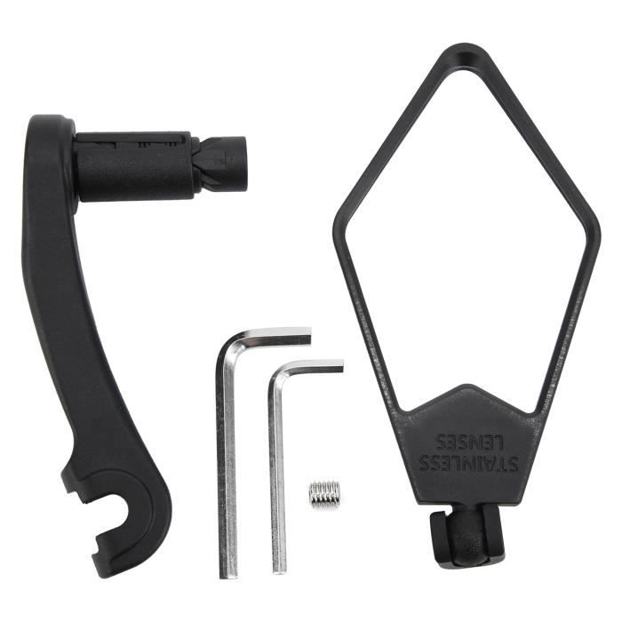 Krampe Rétroviseur De Vélo KF Sport - Noir - Pour Une Visibilité Optimale