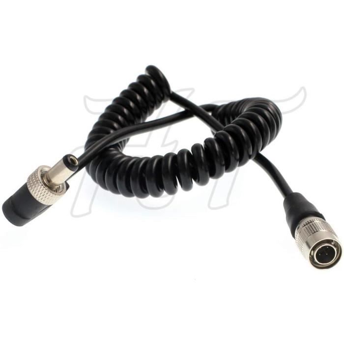 Câble D'extension Hirose 20 Broches Mâle Vers Femelle - Pour Objectif Canon CN-E 18-80mm - Neuf
