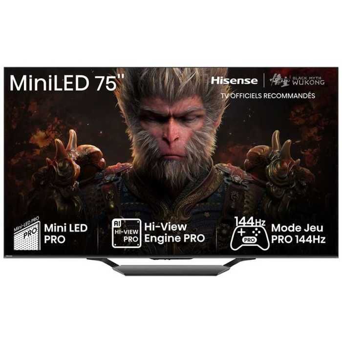 TV LED MiniLED 75U7NQ 2024 - vue 5