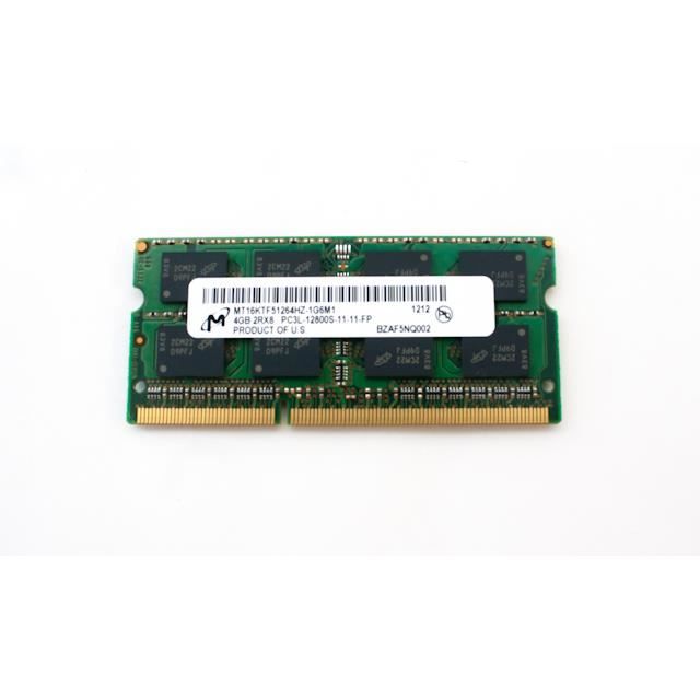 Vente Memoire PC HP 693374-001, 8 Go, 1 x 8 Go, DDR3, 1600 MHz, 204-pin SO-DIMM pas cher