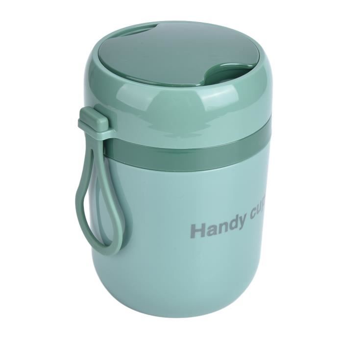 Gourde Isotherme Sous Vide 1200 Ml - Large Ouverture Pour Soupes Et Repas Chauds - Parfaite Travail, école, Camping