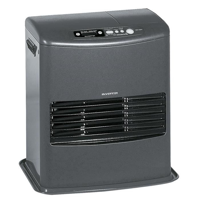 INVERTER 6008 - 4000 watts Poêle à pétrole électronique - Fonction ECO - Programmation 24H - Détecteur de CO2 - Sécurité Enfants