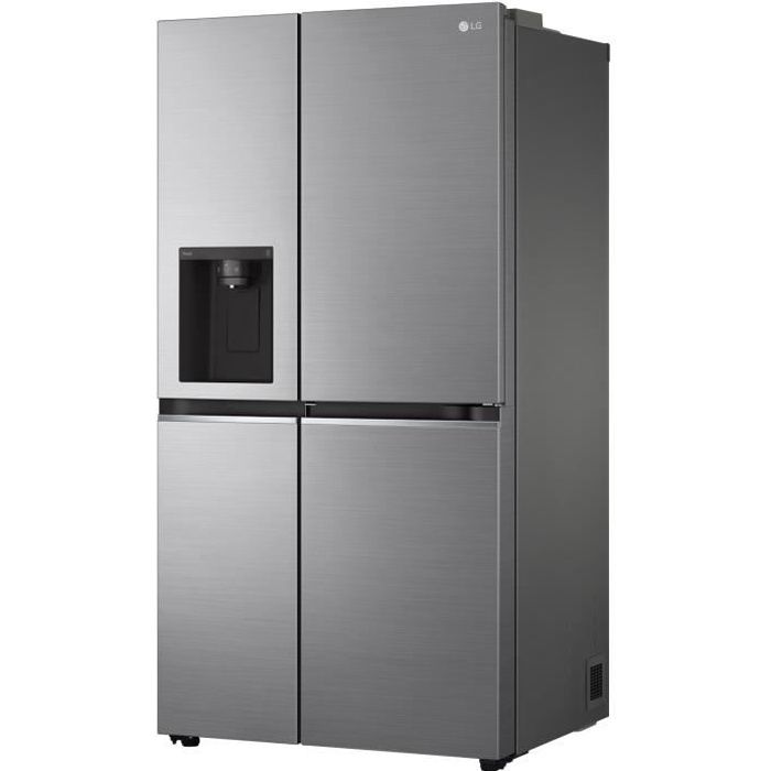Réfrigérateur américain LG GSJV70PZLF - Gris - Froid ventilé - Volume 635L