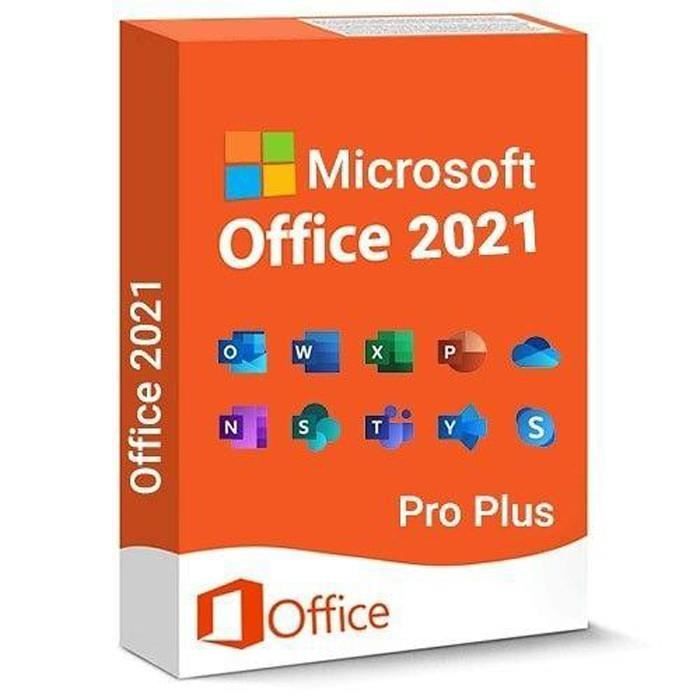 LOGICIEL UTILITAIRE A TELECHARGER MICROSOFT OFFICE 2021 PROFESSIONAL PLUS (PROFESSIONAL PLUS) - A TELECHARGER