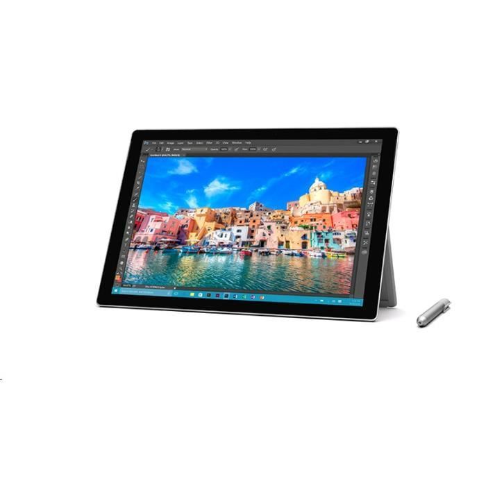 Tablette Microsoft Surface Pro 4 - 12.3 écran tactile- Core i5 - 4 Go RAM  - 128 Go SSD - 2.4 GHz - Windows 10 - Cdiscount Informatique
