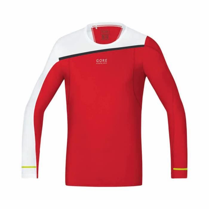Vêtement de Sport TCA Winter Run Homme Maillot de Running Thermique Mi-Zippé Hiver à Manches Longues