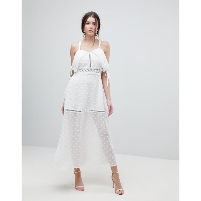 robe avec voile superpose