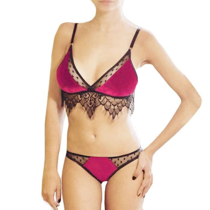 string velours femme