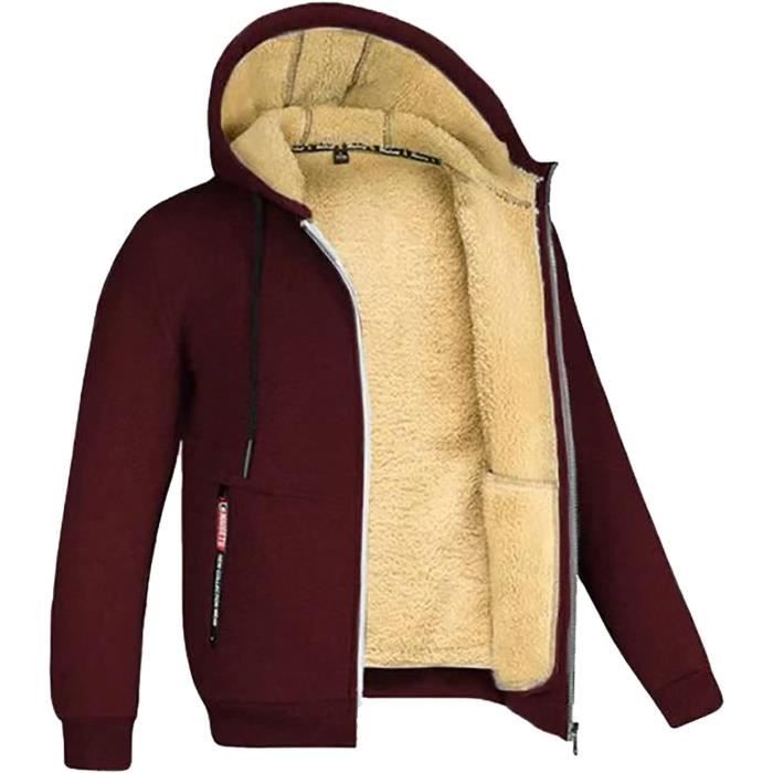 Sweat Capuche Homme Sweat Zippé à Capuche Homme 2024 - Chaud Et Confortable Pour Automne/hiver - Style Décontracté Sportswear Sweatshirt Grande Taille Mode